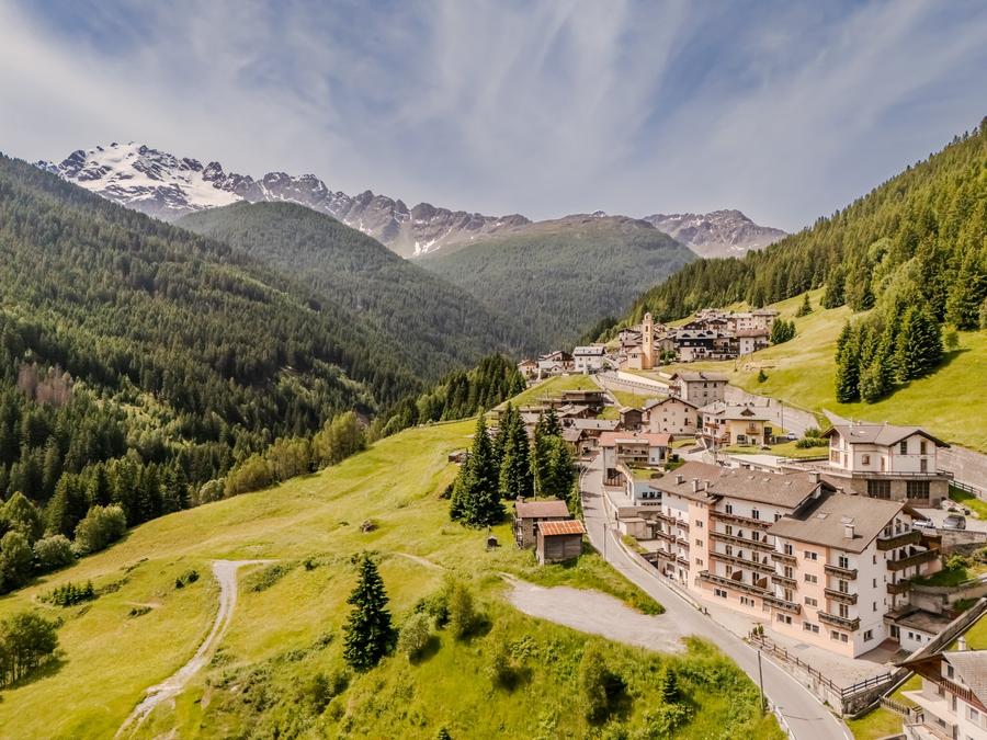 Vista principale della struttura